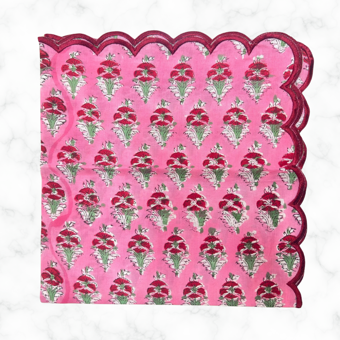 scarlet-petals-block-print-scalloped-napkin