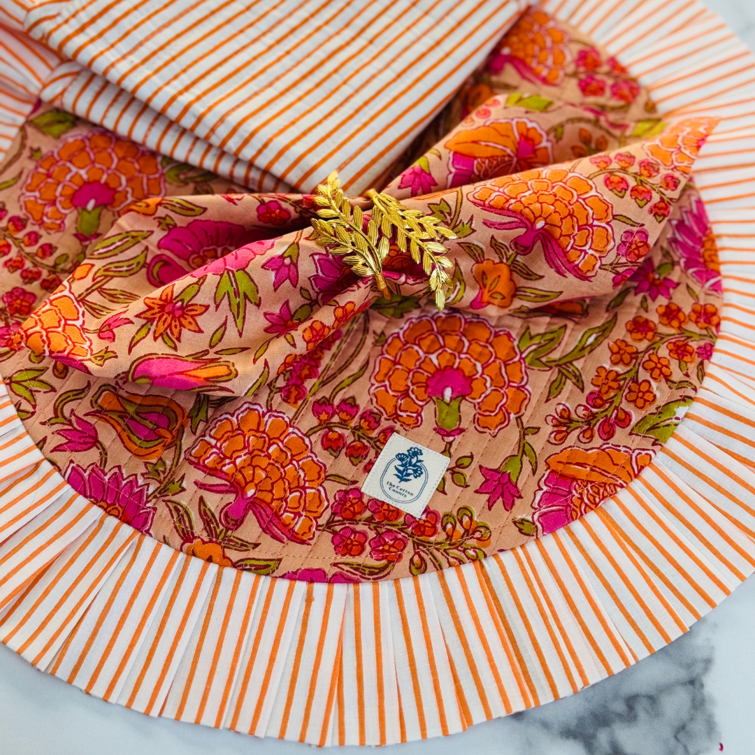 orange-marigold-ruffled-placemat-closeup