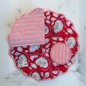red-waterlily-placemats-turned